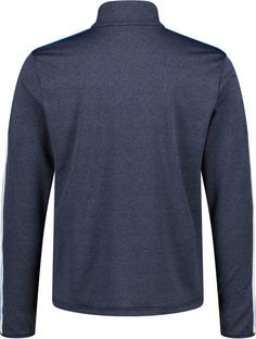 Rückansicht von CMP MAN SWEAT Fleeceshirt Herren b blue mel-royal blue