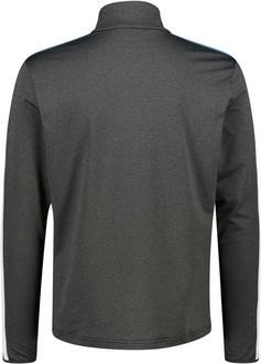 Rückansicht von CMP MAN SWEAT Fleeceshirt Herren antracite mel-nilo