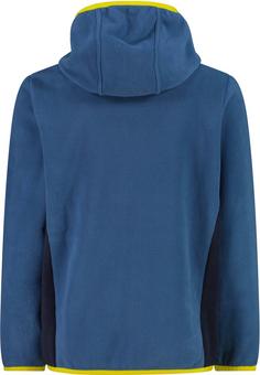 Rückansicht von CMP Fleecejacke Kinder bluestone-black blue