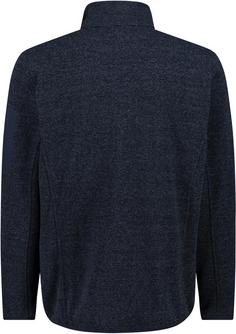 Rückansicht von CMP Fleecejacke Herren bblue-antracite