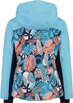 Rückansicht von CMP Skijacke Kinder topazio-blue ink