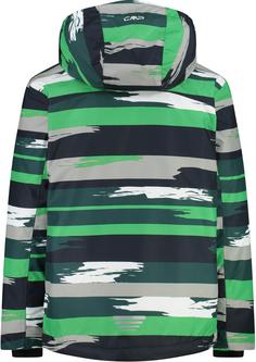Rückansicht von CMP Skijacke Kinder deep mint-alpine-grey