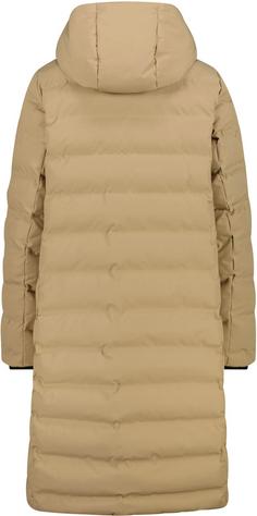 Rückansicht von CMP Steppmantel Damen cookie