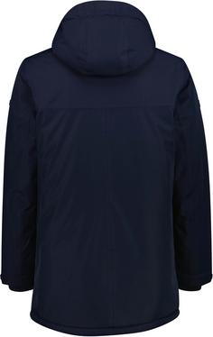 Rückansicht von CMP Parka Herren black blue