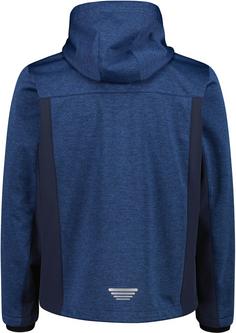 Rückansicht von CMP Softshelljacke Herren bluestone mel-b.blue