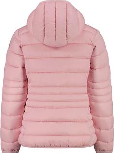 Rückansicht von CMP Steppjacke Kinder pink