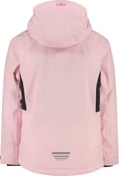 Rückansicht von CMP Skijacke Kinder pink