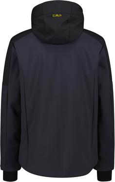 Rückansicht von CMP Skijacke Herren antracite