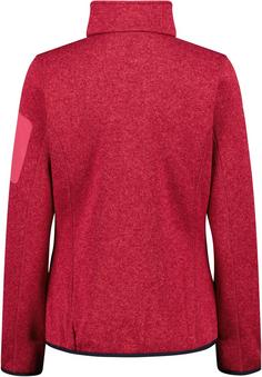 Rückansicht von CMP Strickfleece Damen carminio-darker