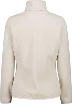 Rückansicht von CMP Strickfleece Damen bianco gesso-vaniglia