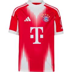 adidas FC BayernMünchen 25-26 Heim Fußballtrikot Kinder red