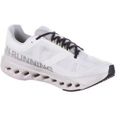 Rückansicht von On Cloudsurfer Next Laufschuhe Herren ivory-silver