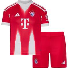 adidas FC BayernMünchen 25-26 Heim Fußballtrikot Kinder red