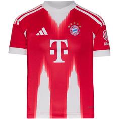 Rückansicht von adidas FC BayernMünchen 25-26 Heim Fußballtrikot Kinder red