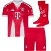 adidas FC Bayern M&uuml;nchen 25-26 Heim Teamtrikot Kinder - red