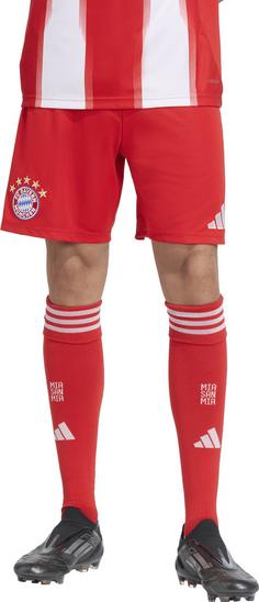 Rückansicht von adidas FC BayernMünchen 25-26 Heim Fußballshorts Herren red