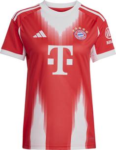 adidas FC Bayern München 25-26 Heim Fußballtrikot Damen red