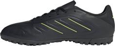 Rückansicht von adidas COPA PURE III CLUB TF Fußballschuhe Herren cblack-dgsogr-luclem