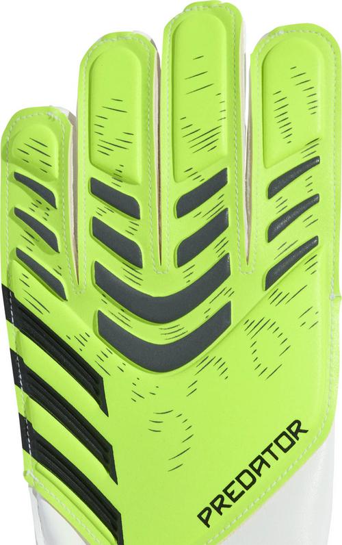 Rückansicht von adidas PRED GL TRN J Handschuhe Kinder luclem-black-purrus