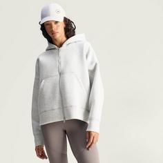 Rückansicht von adidas STELLA MCCARTNEY Kapuzenjacke Damen mgreyh