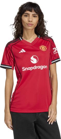 Rückansicht von adidas Manchester United 25-26 heim Fußballtrikot Damen mufred