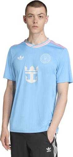 Rückansicht von adidas Inter Miami Fußballtrikot Herren seblbu