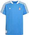 adidas Real Madrid Icon Teamtrikot Kinder - blubir-white