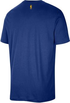 Rückansicht von Nike GSW M NK ES SS TEE Basketball Shirt Herren rush blue