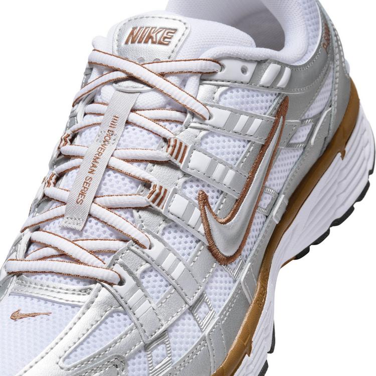 Nike Nike P-6000 Sneaker Damen - white-metallic silver-lt british tan - 4 | SportScheck