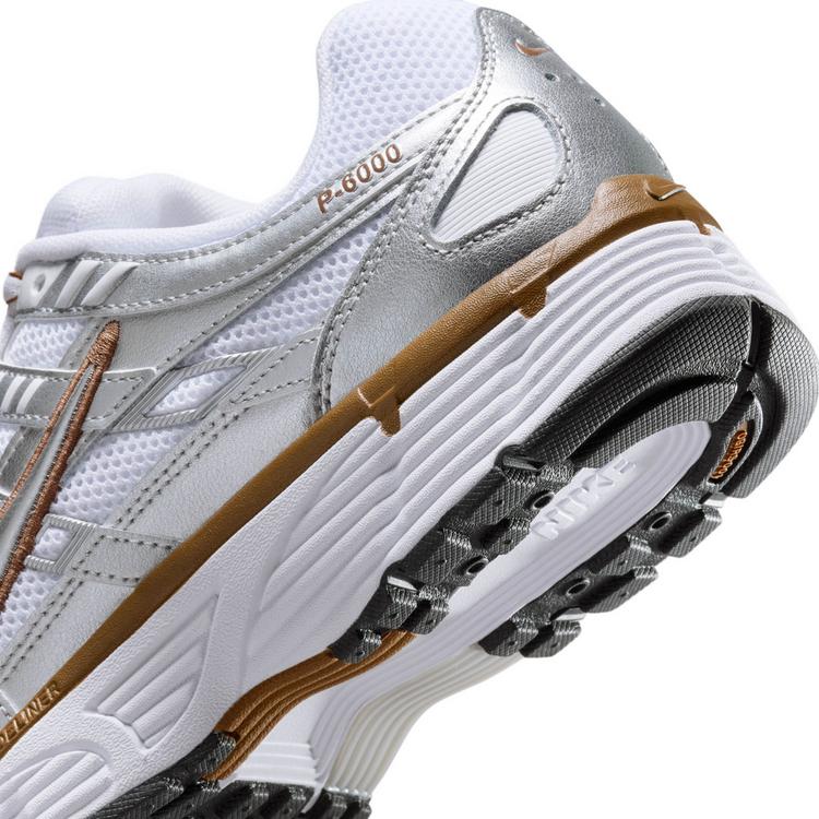 Nike Nike P-6000 Sneaker Damen - white-metallic silver-lt british tan - 5 | SportScheck