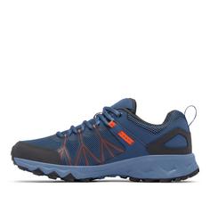 Rückansicht von Columbia PEAKFREAK™ II OUTDRY™ Wanderschuhe Herren zinc-tangy orange