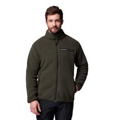 Rückansicht von Columbia Rugged Ridge Fleecejacke Herren greenscape