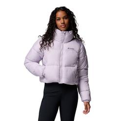 Rückansicht von Columbia Puffect II Cropped Kurzjacke Damen lavender pearl