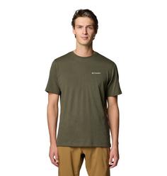 Rückansicht von Columbia Thistletown Hills Funktionsshirt Herren greenscape heather