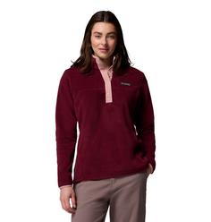 Rückansicht von Columbia Benton Springs II Fleeceshirt Damen rich wine-eraser pink