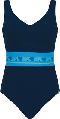 Sunflair Badeanzug Damen - nachtblau-t&uuml;rkis
