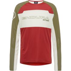 Endura MT500 Burner Lite Fahrradtrikot Herren brick red