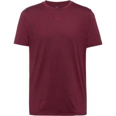 PUMA Cloudspun Funktionsshirt Herren ruby shimmer heather
