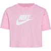 Nike NSW FUTURA Croptop M&auml;dchen - med soft pink
