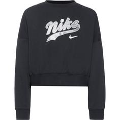 Nike NSW TREND Sweatshirt Kinder black-metallic silver