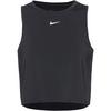 Nike ONE Funktionstank Damen - black-white