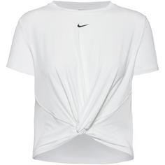 Nike ONE Croptop Damen white-black