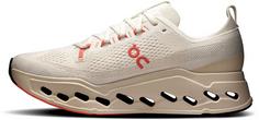 Rückansicht von On Cloudsurfer Max Laufschuhe Herren ivory-salmon