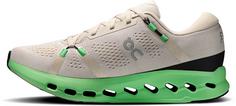 Rückansicht von On Cloudsurfer 2 Laufschuhe Herren truffle-honeydew