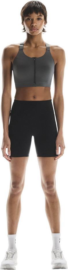 Rückansicht von On Performance Short Lauftights Damen black