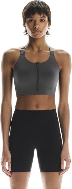 Rückansicht von On Zip Sport-BH Damen eclipse