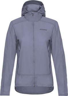GOREWEAR Fernflow Hooded Funktionsjacke Damen amethyst grey