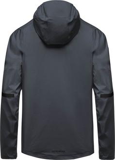 Rückansicht von GOREWEAR GORE-TEX LUPRA Fahrradjacke Herren lab graphite