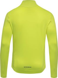 Rückansicht von GOREWEAR CONCURVE Laufjacke Herren neon yellow