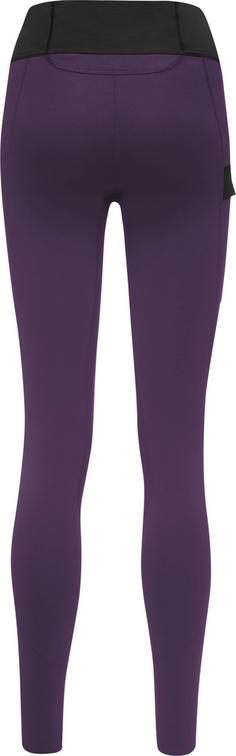 Rückansicht von GOREWEAR CONCURVE Lauftights Damen purple indigo